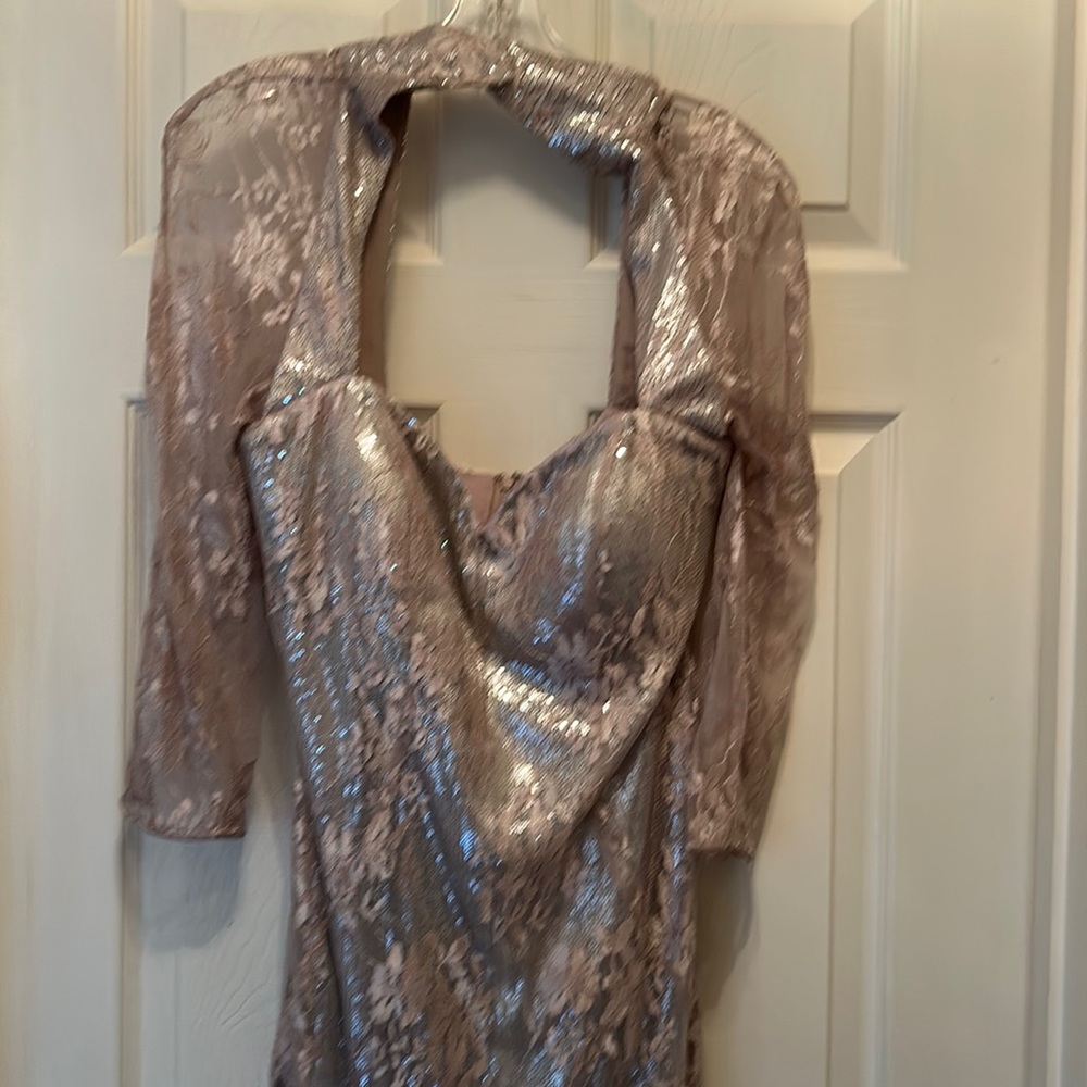 Mother of the bride dress.